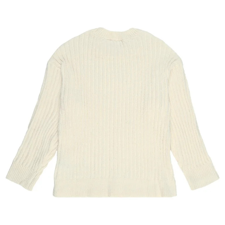 Tiime and Tru Women's Chenille Crew Pullover; Size XS-XXXL | Walmart (US)