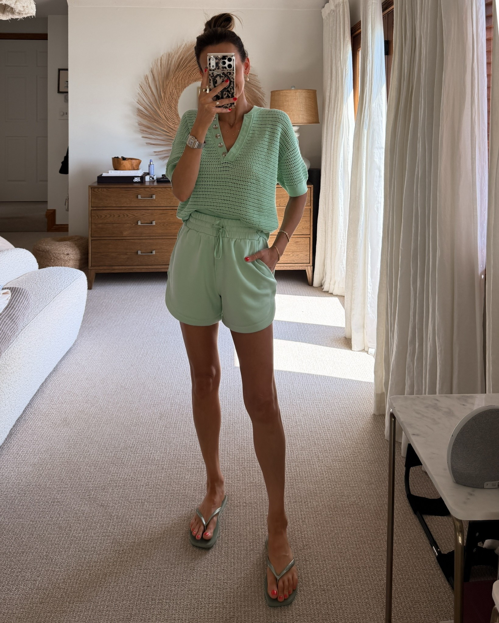 This color is so fun for summer, and I’m loving the new crochet tops for an even lighter summer feel — size xs

#LTKSeasonal #LTKOver40 #LTKActive