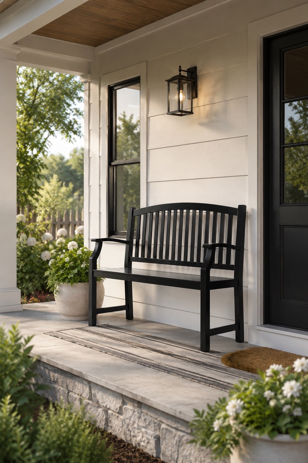 Love this outdoor aluminum garden bench,  perfect for a front porch! Over 300 five star reviews!

#LTKSaleAlert #LTKSeasonal #LTKHome