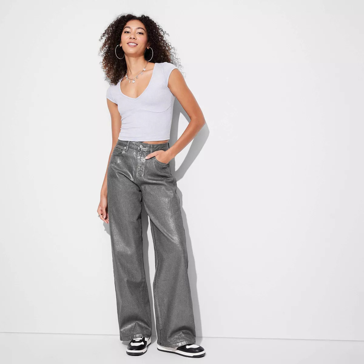 Women's High-Rise Baggy Jeans - Wild Fable™ | Target