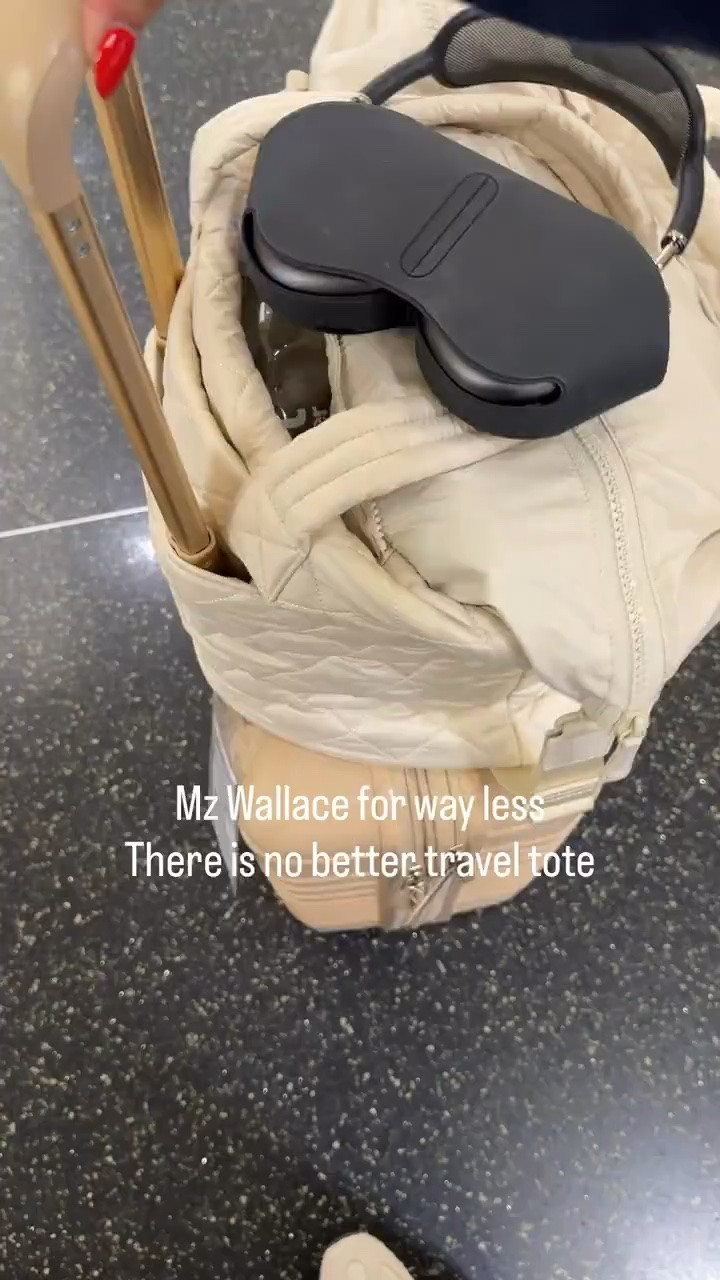 This travel tote has that MZ Wallace look for way less, and the size is SO good for flights or weekend trips. It holds everything without feeling overly structured, plus the neutral color goes with any travel outfit.

travel tote, MZ Wallace inspired, weekender bag, carry on tote, airport bag, travel essentials, large tote bag, neutral tote, affordable travel bag, weekend travel, annabrstyle

#LTKTravel #LTKOver40 #LTKSeasonal