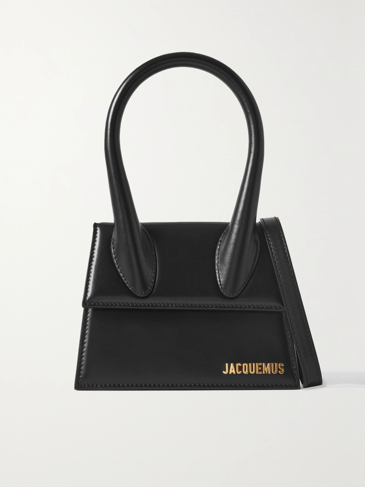 Jacquemus - Le Chiquito Moyen Mini Leather Tote - Black | NET-A-PORTER (UK & EU)