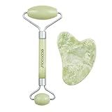 EcoTools Beauty Skin Care Tool Jade Facial Roller and Gua Sha Stone Duo, Face Roller and Massager, S | Amazon (US)