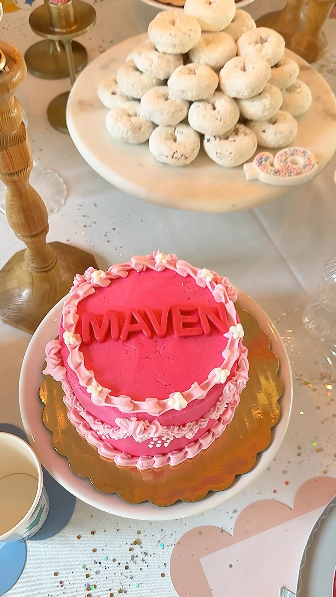 Publix Cake for the win! Party Hack: Purchase small cakes from the grocery store with vintage piping and no lettering. Cut out your lettering at home with fondant. It looks beautiful and you don’t have to worry about sloppy icing words!!! 

Save this inspo for your next birthday celebration!

I have everything I used linked in my bio and Amazon storefront.
.
.
.
.
#cakehack #lifehack #partyhack #birthdaycakeideas #birthdaycakeinspo #cakeonabudget #budgetfriendlydiy #diycake #amazonfinds

#LTKParties #LTKWatchNow #LTKMostLoved