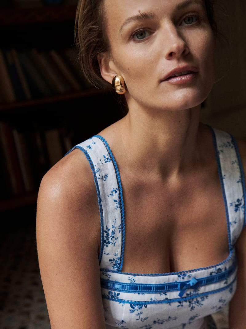 Eloise Linen Top | Reformation (Global)