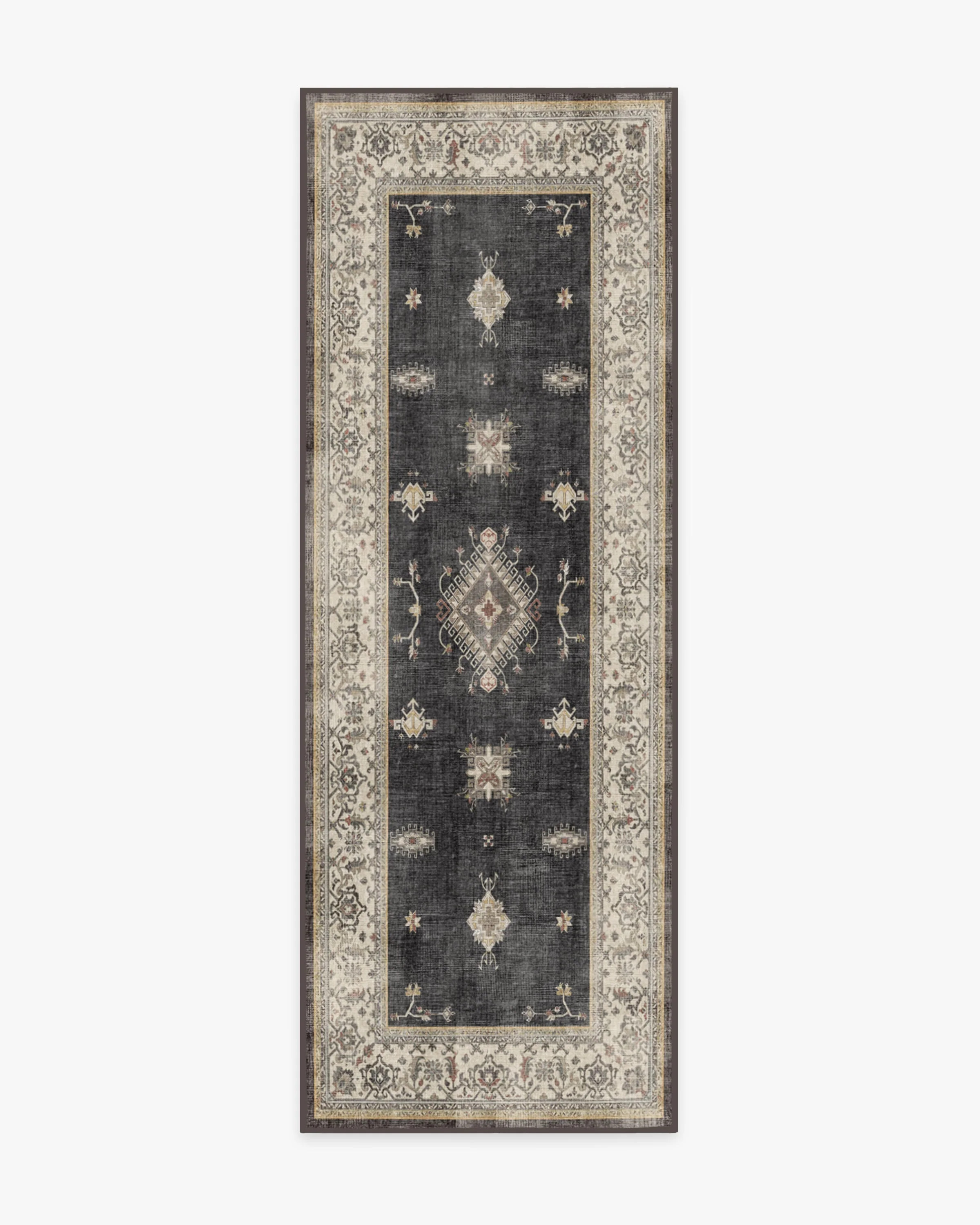 Verena Dark Wood Rug - Ruggable TikTok Pick | Ruggable