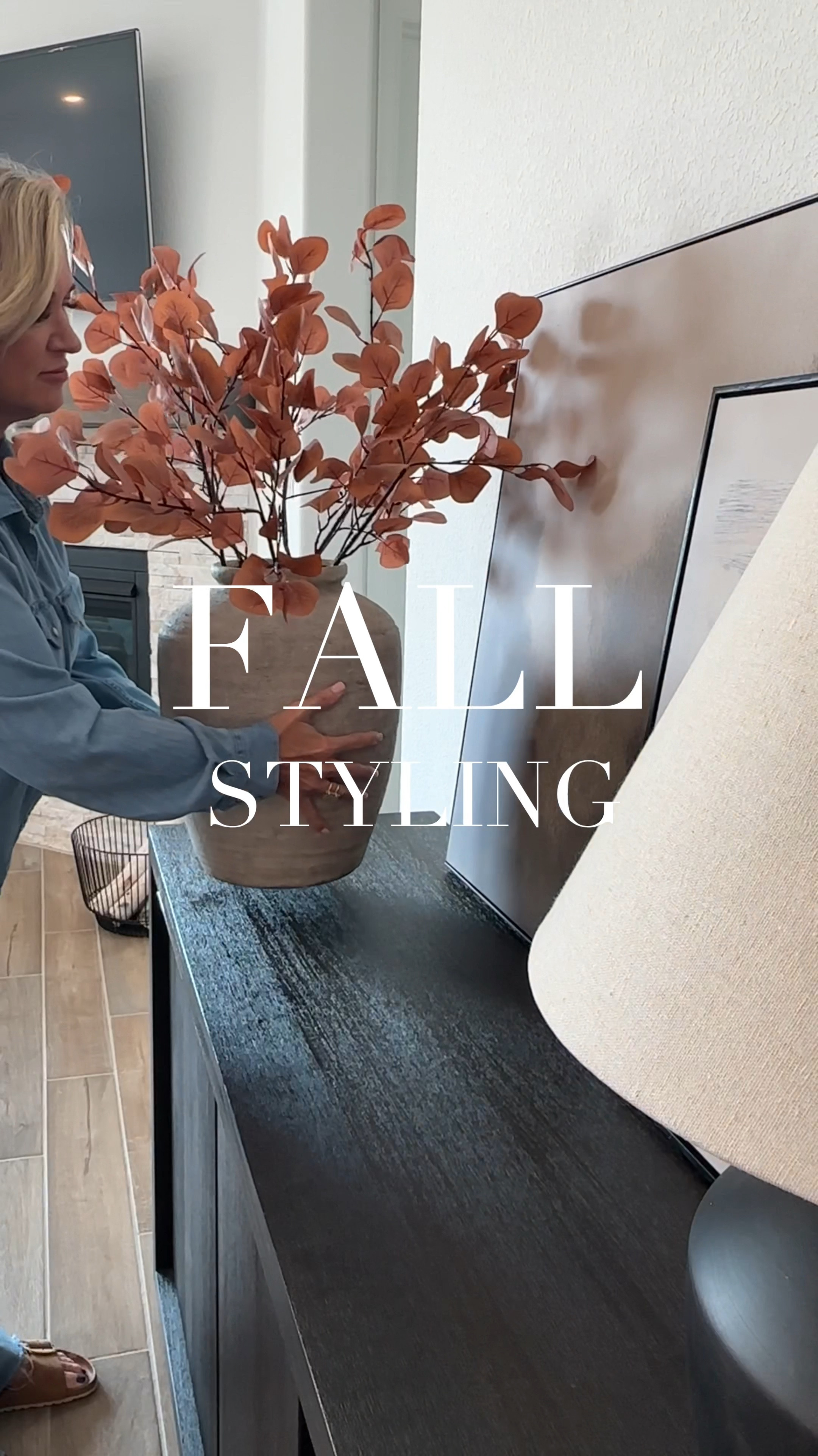 I love changing out the decor on my console tables and do it all the time. It’s especially fun when it’s a change of seasons like right now! I brought in warmer tones going for a moody feel! It’s so easy to do with just a few pieces! 

Console Styling
Home Decor Styling 
Fall Decor 
Pumpkin Season 
Fall Stems
Living Room Styling  

#LTKHome #LTKStyleTip #LTKSeasonal