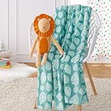 Amazon Basics Kids Laughing Lions Patterned Throw Blanket with Stuffed Animal Lion | Amazon (US)