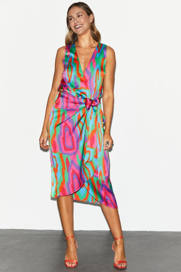 Sleeveless Reeva Vienna Midi Dress | Never Fully Dressed US