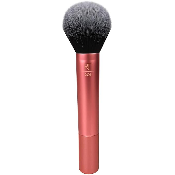 Real Techniques Ultra Plush Powder Makeup Brush, For Loose or Pressed Setting Powder and Mineral ... | Amazon (US)