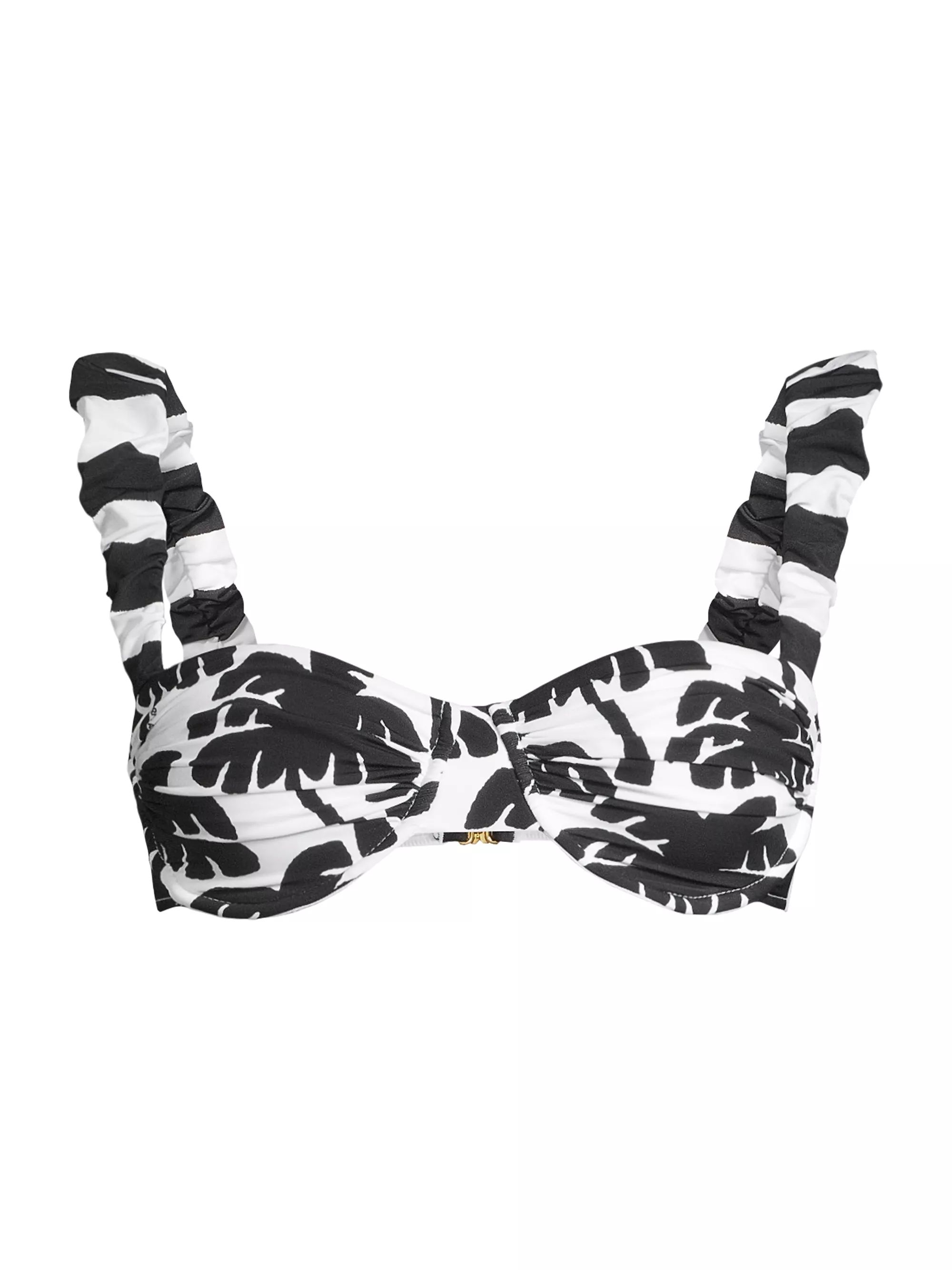 Coconut Ruffled Underwire Bikini Top | Saks Fifth Avenue