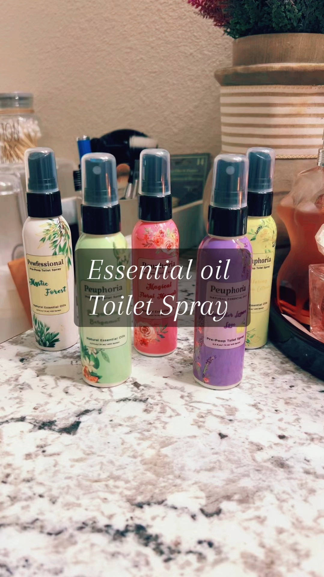 🚽🌸 Let's talk about the ultimate bathroom lifesaver! 🌸🚽
My fiancé leaves our bathroom so stinky that I finally broke down and bought some spray. And oh my goodness, this is so nice too as it has long-lasting essential oils that leave it fresh smelling the entire day. 
Grab Yours Here: https://amzn.to/3xEdbk5

No more holding my breath or lighting candles like it's a birthday party! 😂 The best part? It comes in many lovely fragrances too! Whether you're into citrusy bursts, floral bouquets, or soothing lavender, there's something for everyone. Plus, it's great for keeping in your purse as well. That way, when visiting friends and nature calls, there is no more embarrassment. 🌿✨

So if your bathroom situation is anything like mine, trust me, this little spray will be your new best friend. Fresh air and peace of mind are just a spritz away! 💨🧴

#BathroomBliss #essentialoilsrock #FreshFragrance #poop #lifehacks101 #homefragrance #homefragranceproducts #amazonfind #founditonamazon #amazonfinds

#LTKVideo #LTKStyleTip #LTKHome