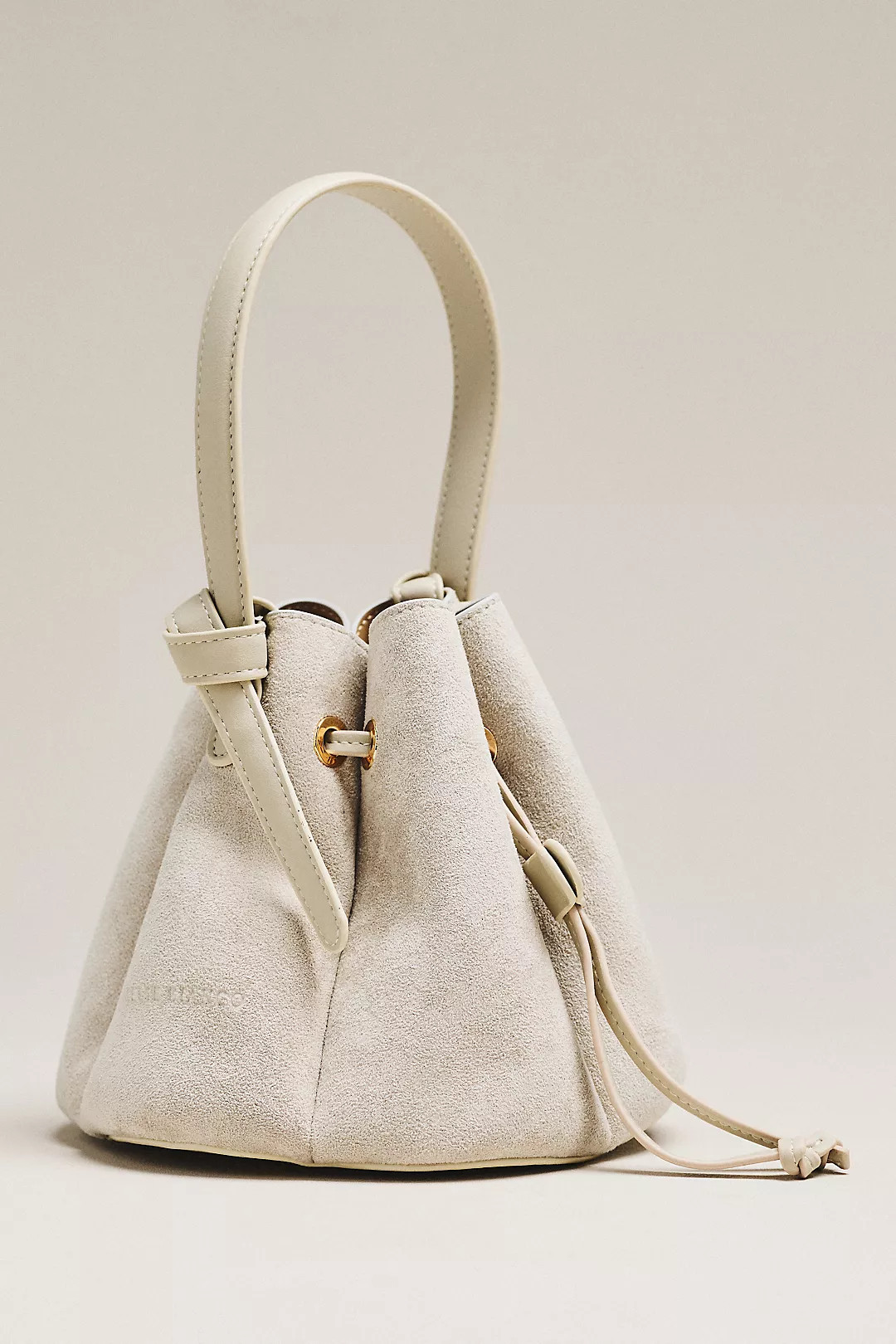 Melie Bianco Laguna Cinched Mini Faux-Suede Bucket Bag | Anthropologie (US)