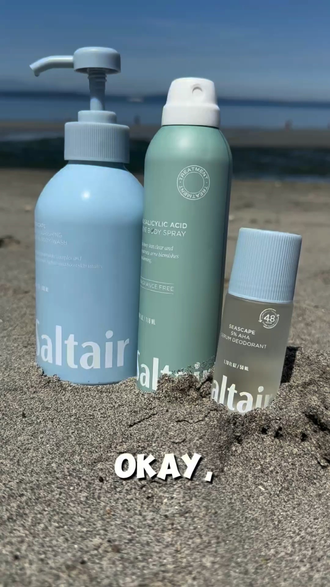 🌊✨ Reset your shower routine with a fresh ocean-inspired escape! ✨🌊

Meet Saltair Seascape Reset — a refreshing body care experience designed to leave your skin feeling clean, soft, and beautifully scented. 🫧💙

Inspired by the calming beauty of the sea, this luxurious formula helps transform your everyday shower into a relaxing self-care moment. Perfect for anyone who loves a fresh, airy, and refreshing scent that lingers beautifully.

💙 Your daily reset starts here.
🚿 Refresh. Recharge. Revive.

✨ Upgrade your shower shelf with Saltair Seascape Reset today! ✨

#Saltair #SeascapeReset #BodyCare #SelfCareRoutine #ShowerRoutine #CleanBeauty #FreshScent #BeautyFinds

#LTKActive #LTKselfcare #LTKBeauty