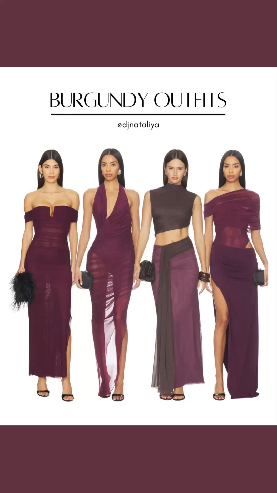 Burgundy outfits

#LTKTravel #LTKfitnessgoals #LTKWedding