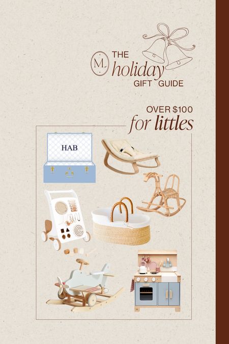 Holiday gift guide | for littles: over $100
•
•
•
Holiday gift guide, gifts for baby, gifts for newborn, gifts for niece, gifts for nephew, gifts for infant, gifts for expecting parents, gifts for pregnant, gifts for new parents, gifts for friend, secret santa, unique gift idea, home decor gift, different gift ideas, gifts for kids 

#LTKbaby #LTKkids #LTKGiftGuide