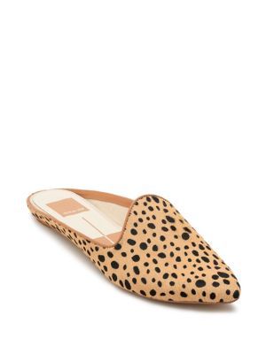 Dolce Vita - Grant Dotted Calf Hair Mules | Lord & Taylor