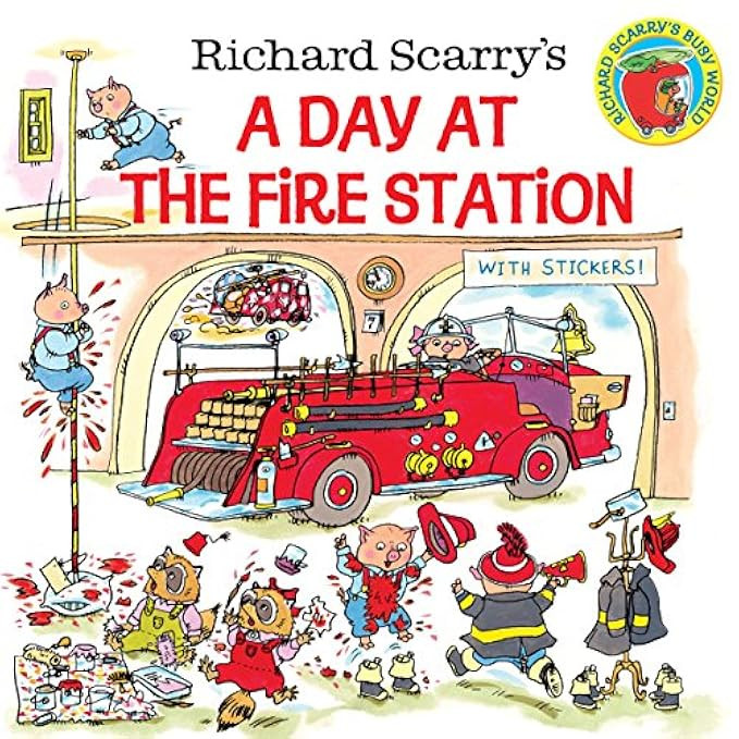 Richard Scarry's A Day at the Fire Station (Pictureback(R)) | Amazon (US)