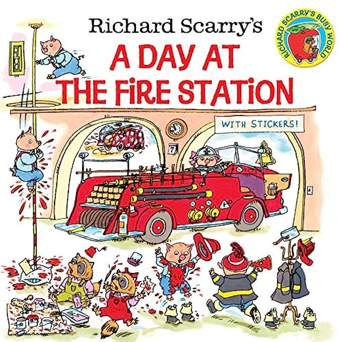 Richard Scarry's A Day at the Fire Station (Pictureback(R)) | Amazon (US)