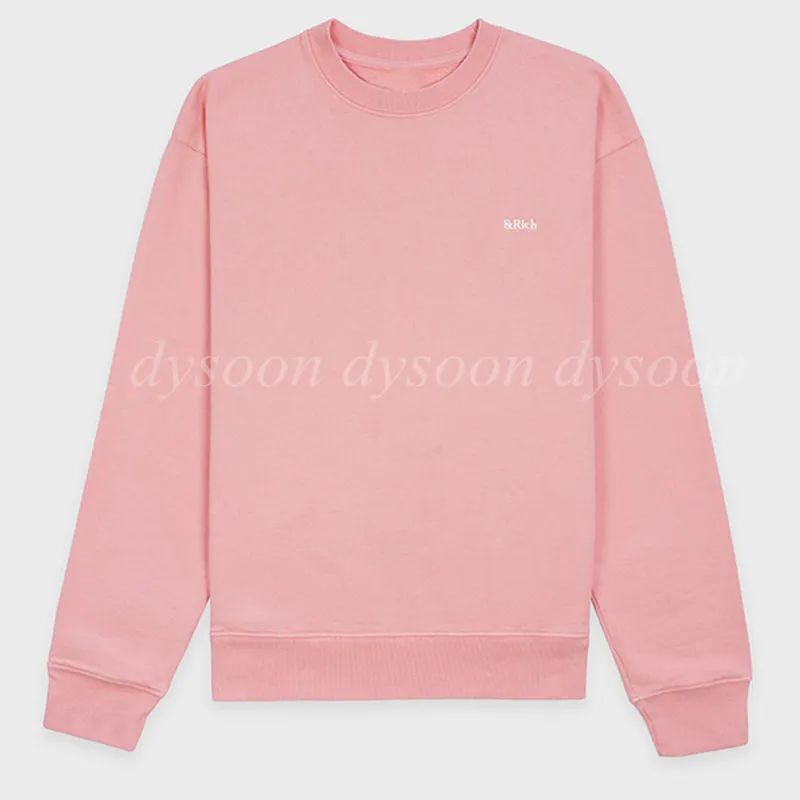 Women Sweatshirts Round Neck Embroidered Letter Size XS-L Pink Color Fashion Sweatshirt 27893 | DHGate
