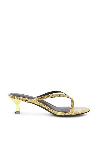 Nakedvice The Tayla Heel Sandal in Yellow. - size 10 | Revolve Clothing (Global)