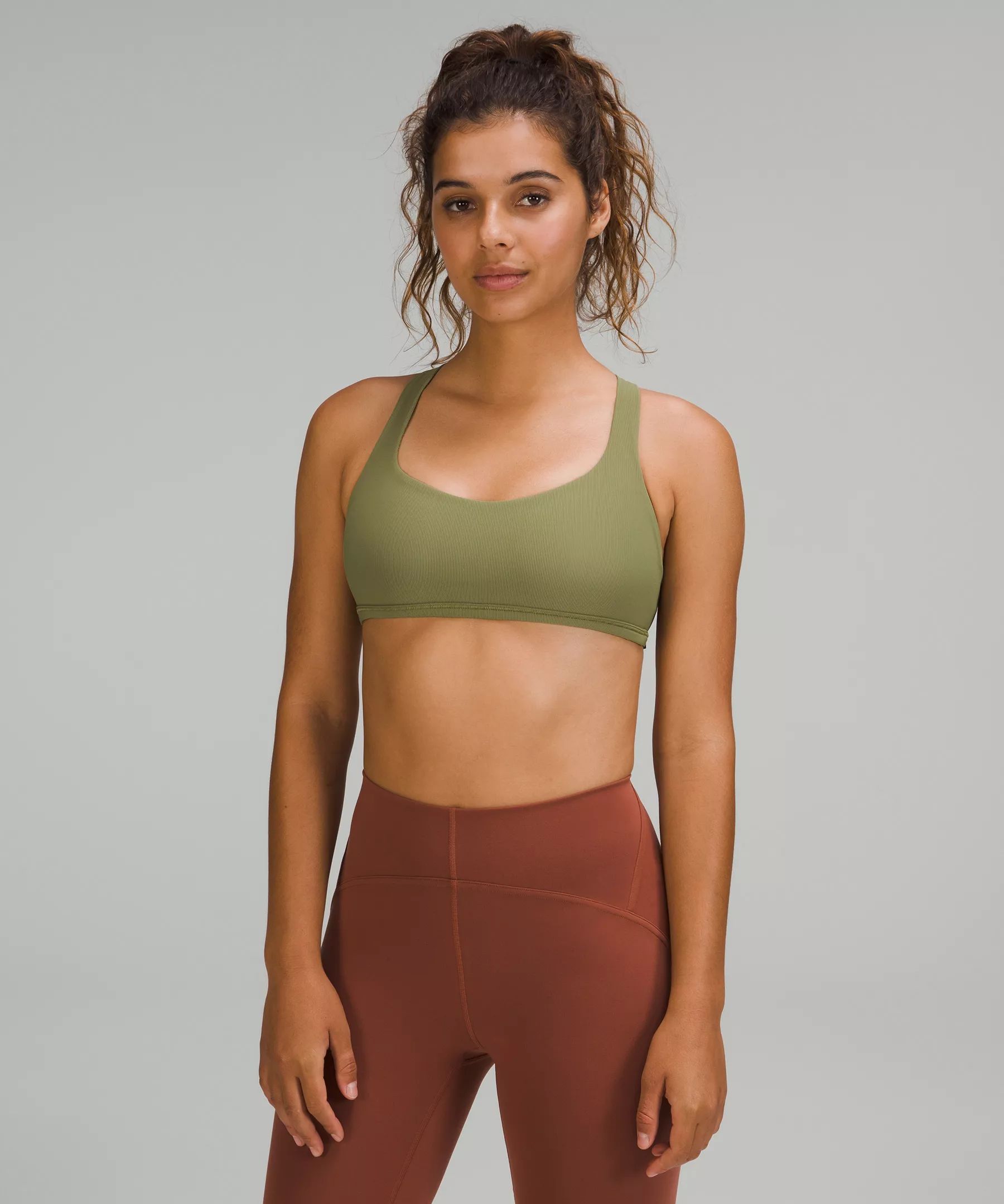 Free to Be Ribbed Bra - Wild Light Support, A/B Cup | Lululemon (US)