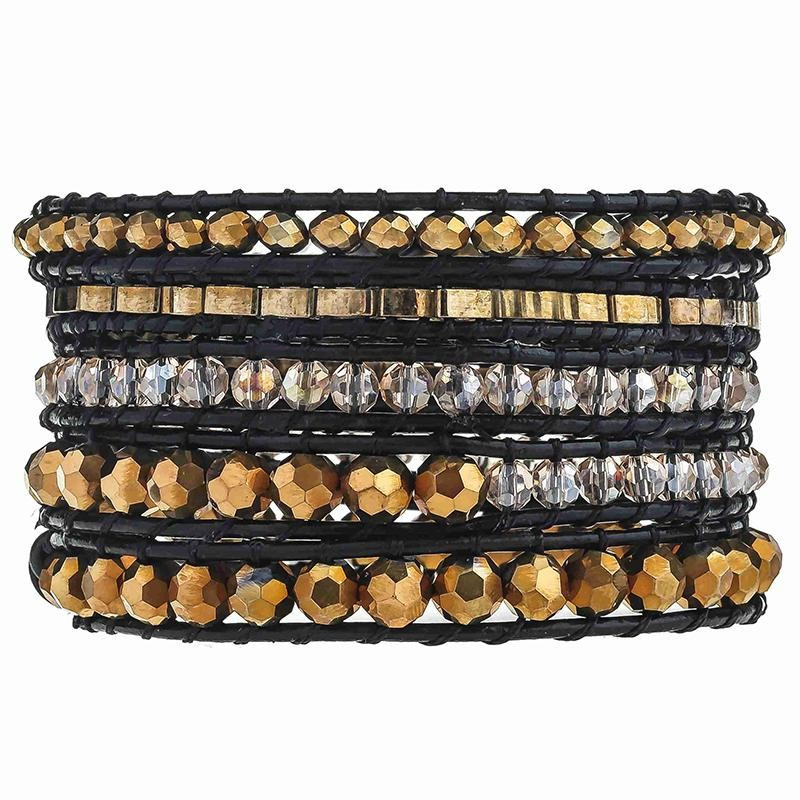 Amber Crystals on Dark | Victoria Emerson