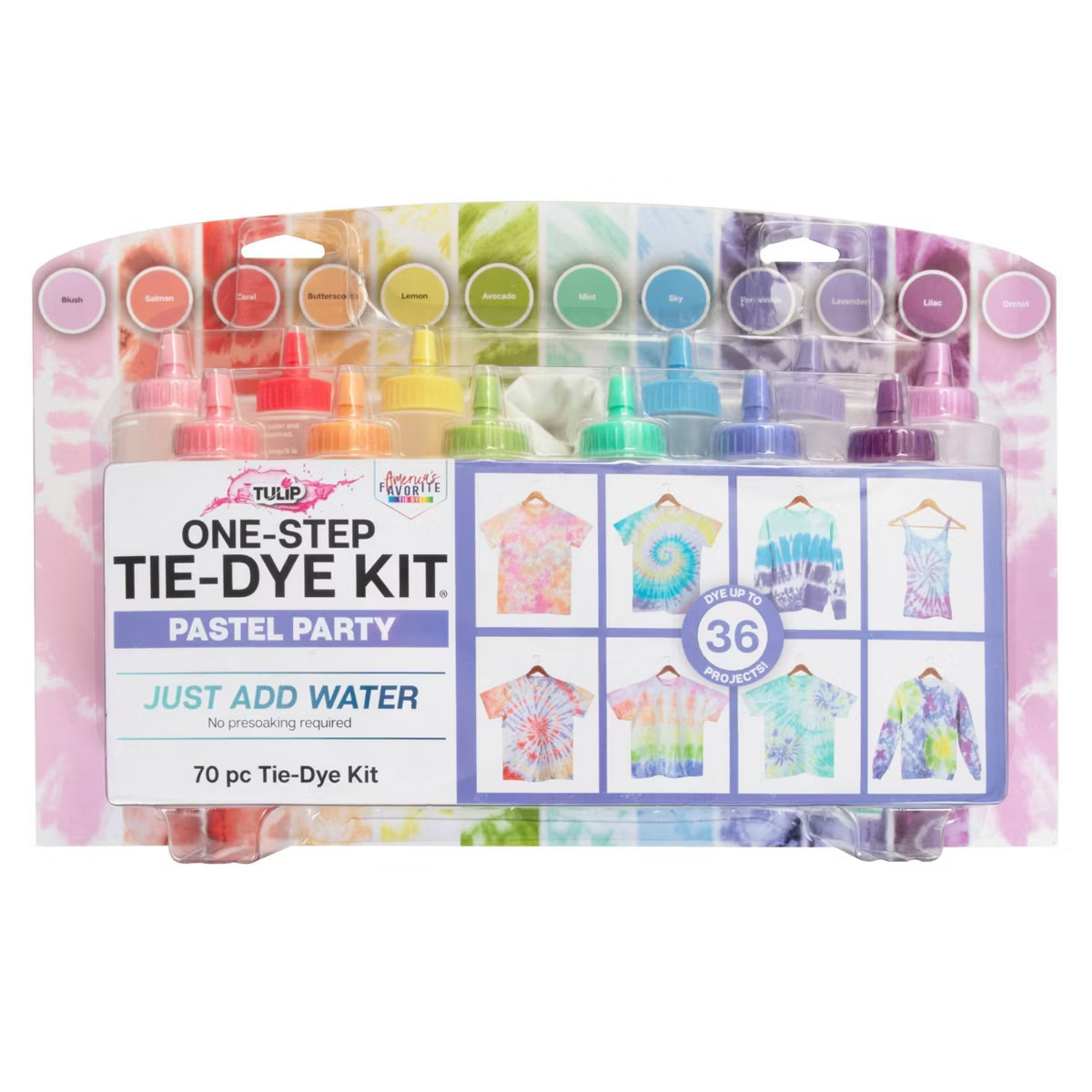 Tulip Color 12-Color Tie-Dye Kit  Pastel Party | Target