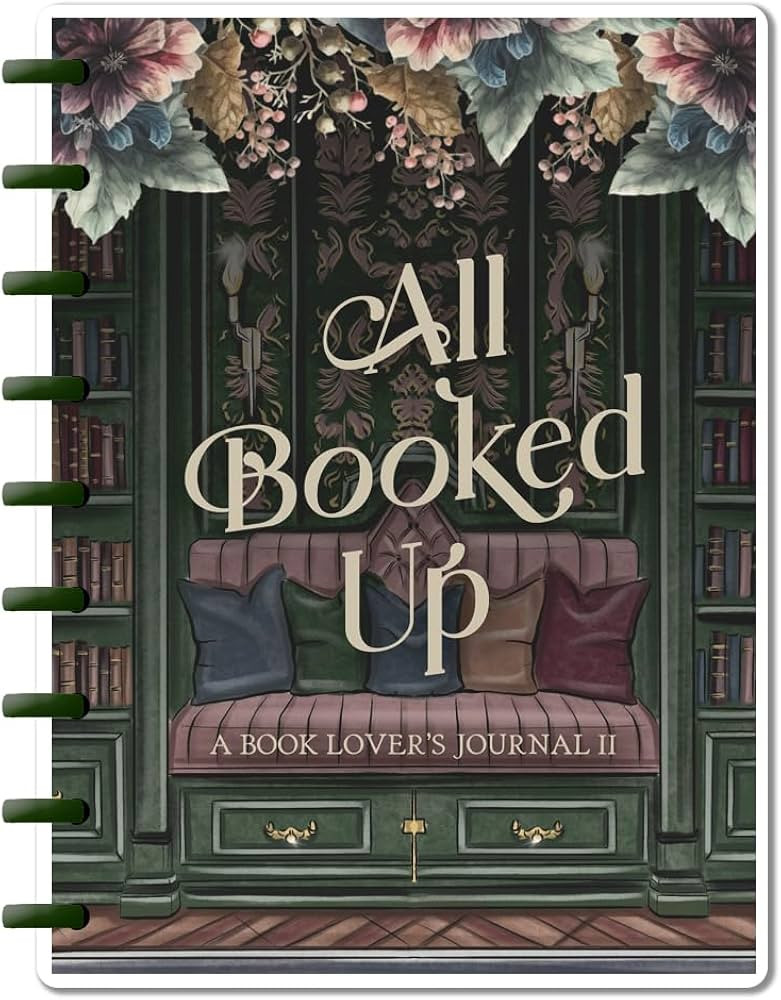 Rongrong Dark Academia All Booked Up Journal - Review and Track Your Reading Progress - Enriching... | Amazon (US)