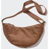 Uniqlo - Cotton Round Mini Shoulder Bag - Brown - One Size | UNIQLO (UK)