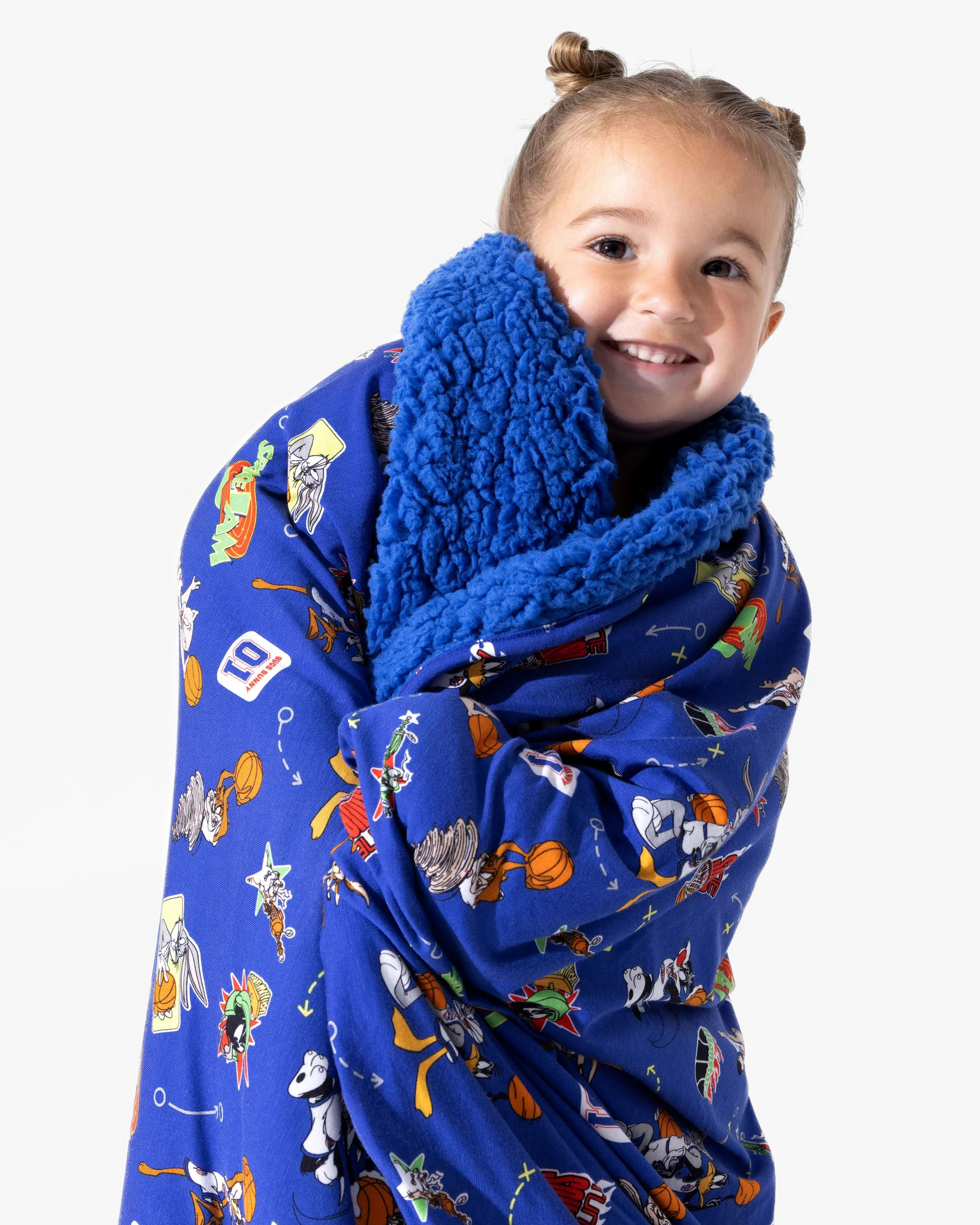Space Jam Bamboo Sherpa Blanket | Bellabu Bear