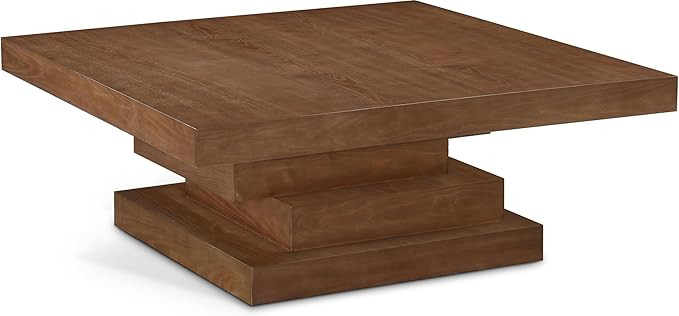 Meridian Furniture 499Walnut-CT Westmount Collection Art Deco Coffee Table with Rich Walnut Brown... | Amazon (US)