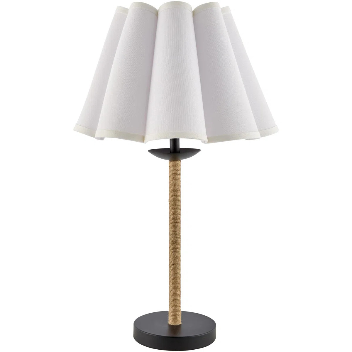 Adis Table Lamp with Pleated Shade | Wayfair North America