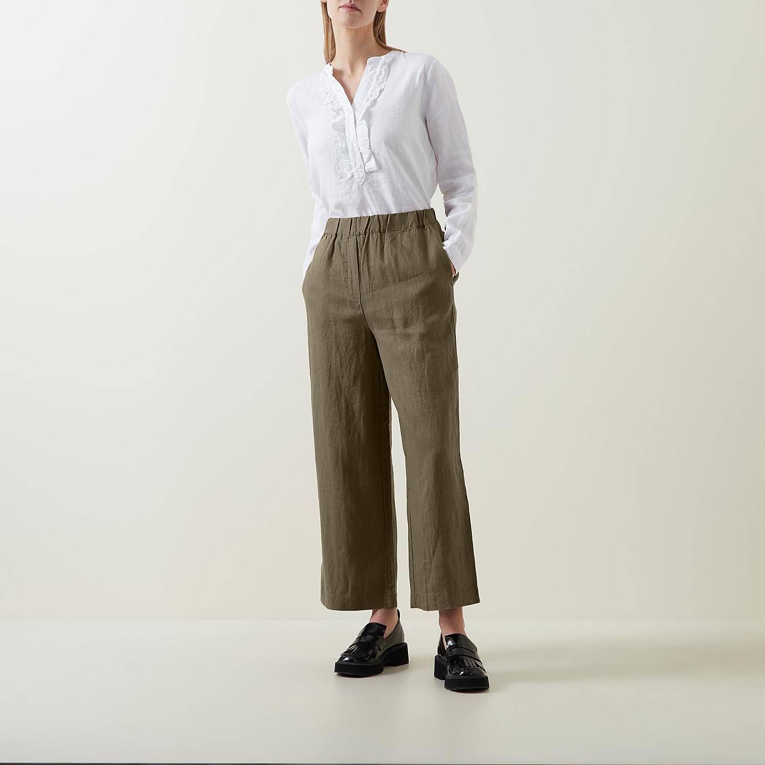 Parini Linen Trousers | Arnotts