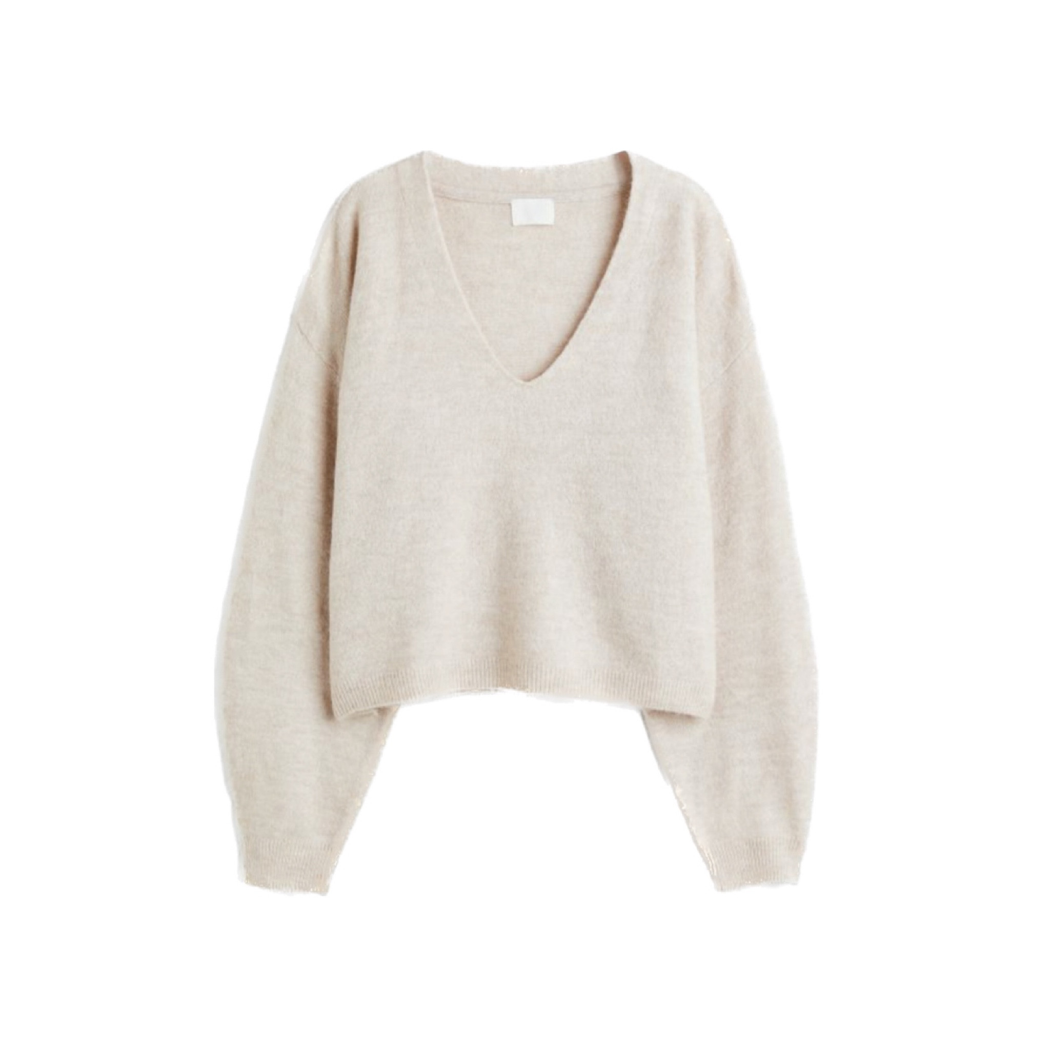 Sweater , knitted sweater, beige, H&M, cozy , winter fashion , basic , must have , school fashion , 2023 fashion 

#LTKfit #LTKstyletip #LTKFind