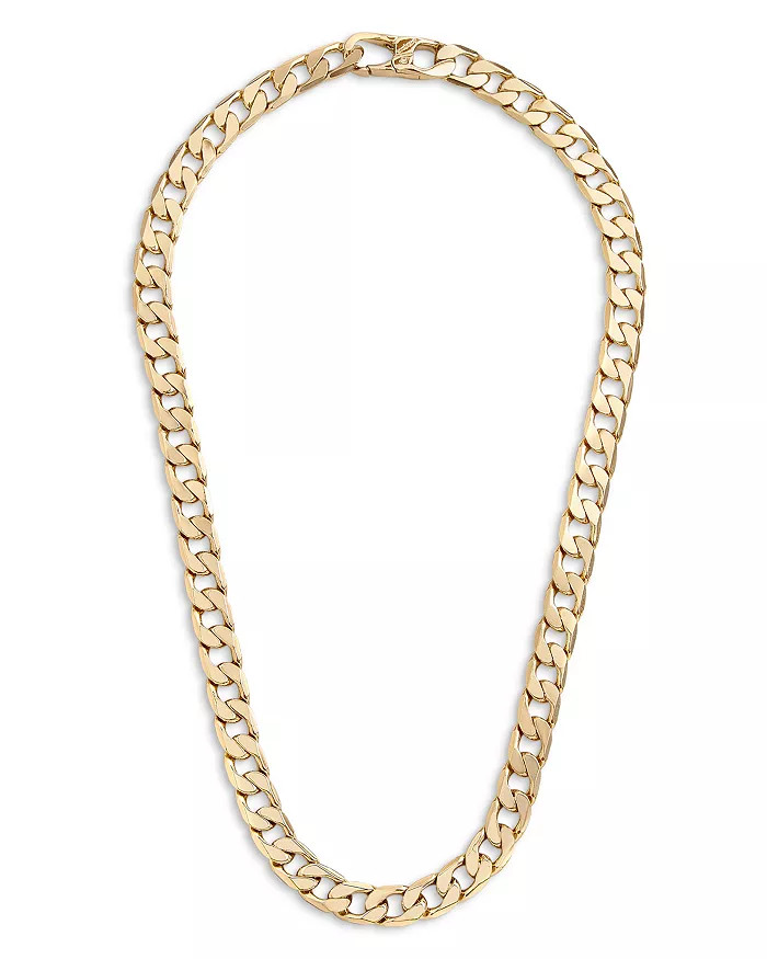 Curb Chain Short Collar Necklace, 16" | Bloomingdale's (US)