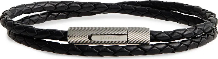 Braided Leather Wrap Bracelet | Nordstrom