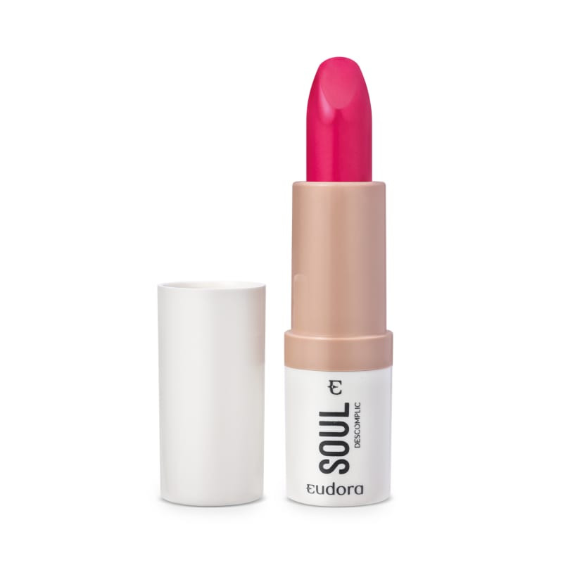 Batom Efeito Natural Rosa Versátil Soul Descomplic 4g | Eudora | Eudora (BR)