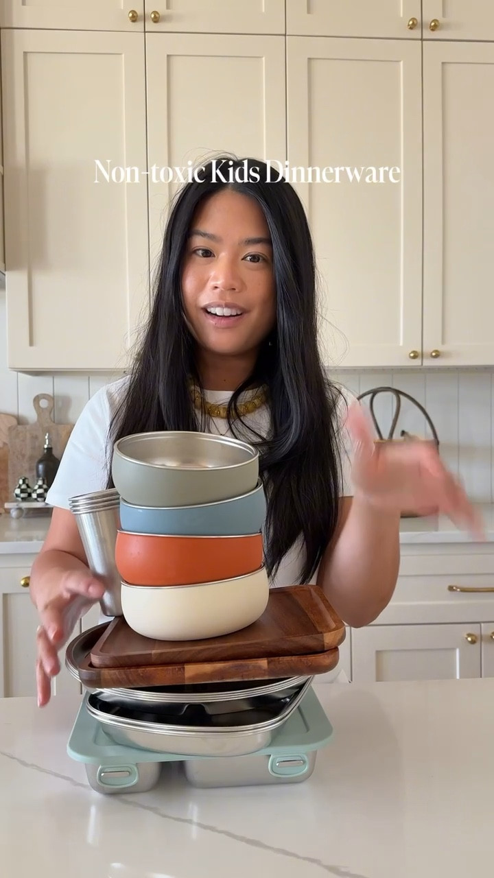 Nontoxic kids dinnerware finds from Amazon! 

#amazonfinds #amazonhome #kidsfinds 

#LTKHome #LTKKids