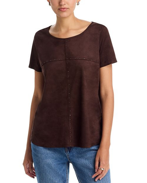 Faux Suede Top | Bloomingdale's (US)