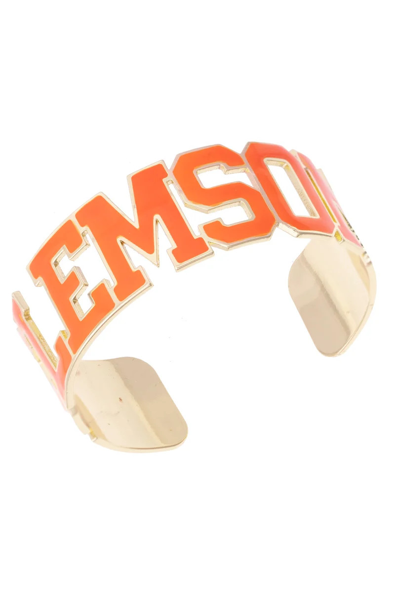 Clemson Tigers  Varsity Outline Cuff | CANVAS