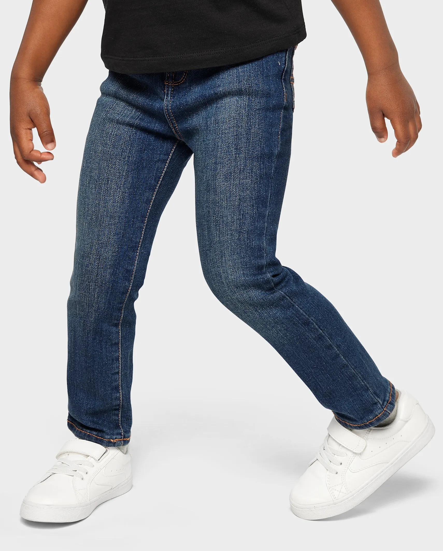 Baby And Toddler Boys Skinny Jeans - clark wash | The Children's Place