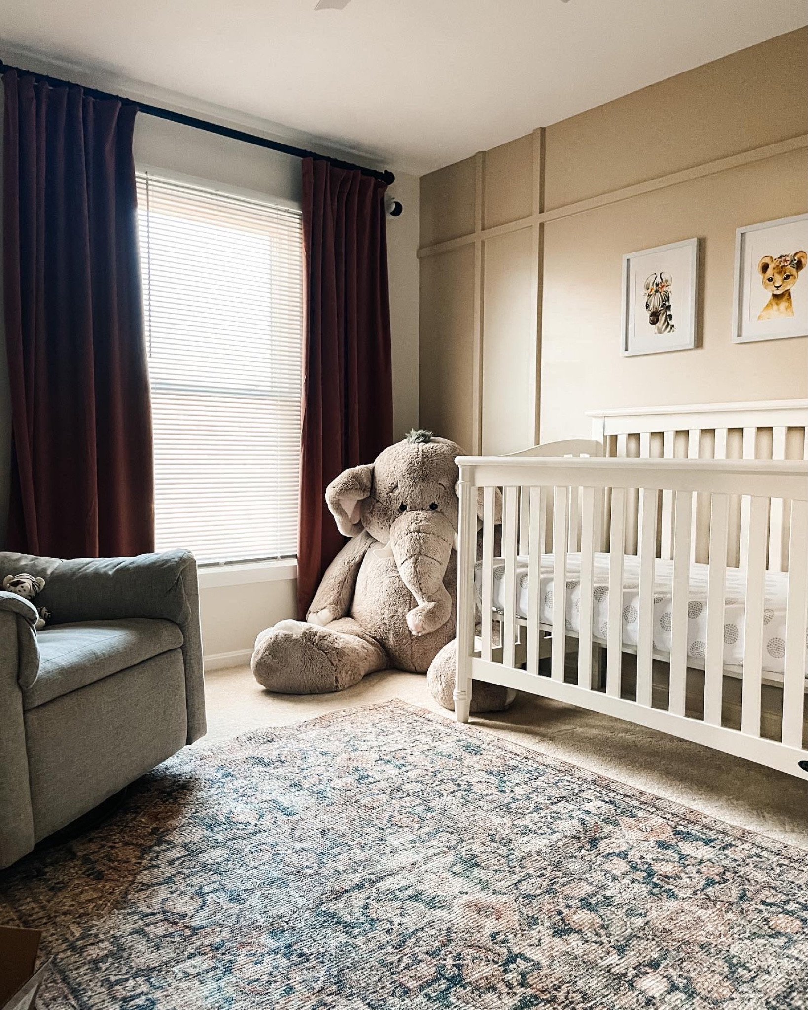 Little girl safari nursery 

#LTKbaby #LTKkids #LTKhome