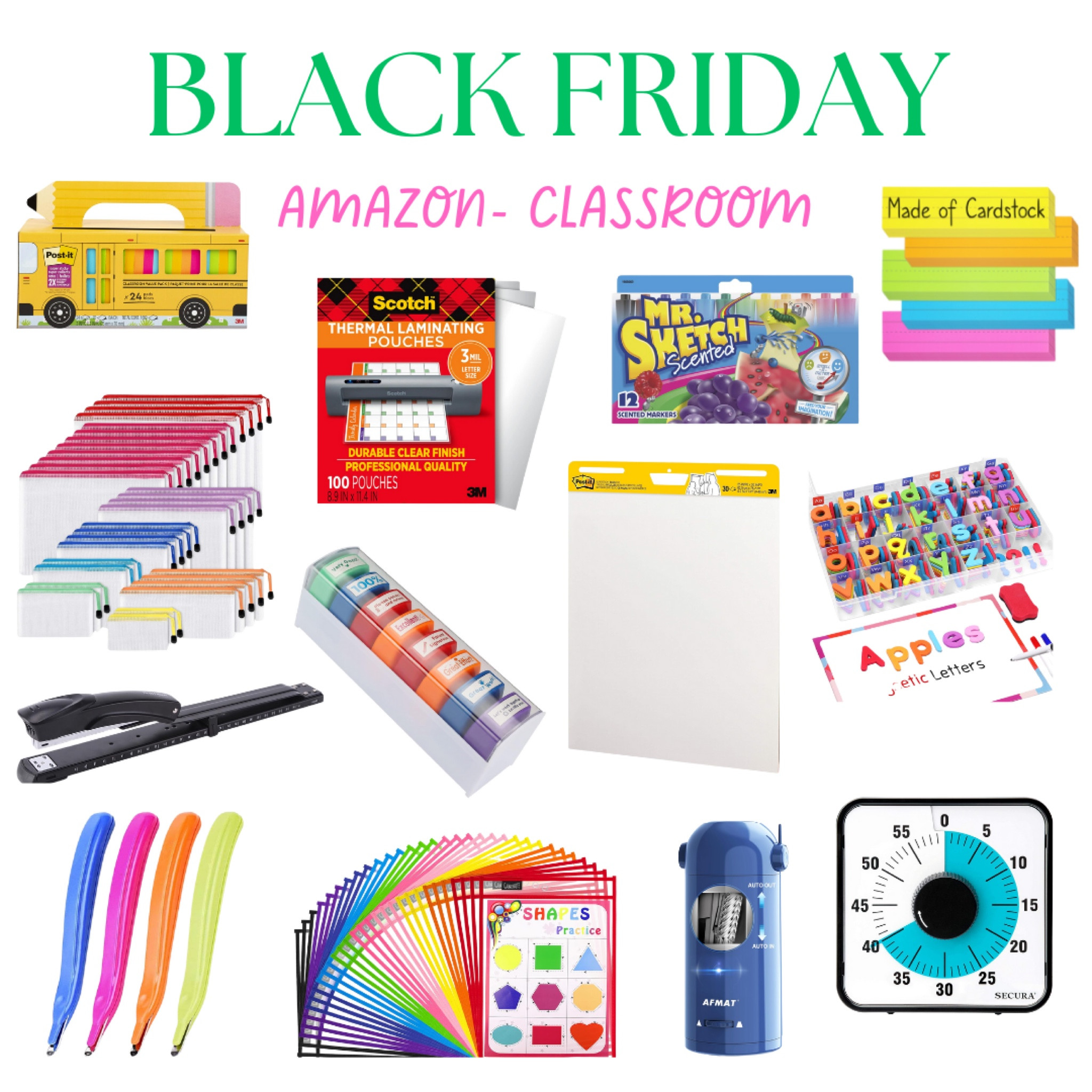 Amazon black friday deals for the classroom!! Get the discount now! 🛍️🤗

#LTKGiftGuide #LTKSaleAlert #LTKCyberWeek