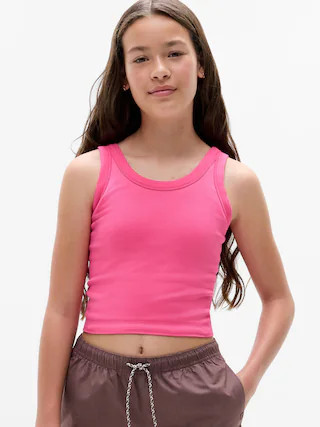 Athleta Girl Rise Above Rib Scoop Tank | Athleta