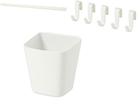 IKEA Sunnersta Kitchen Space Saver, Wall Organizer White | Amazon (US)