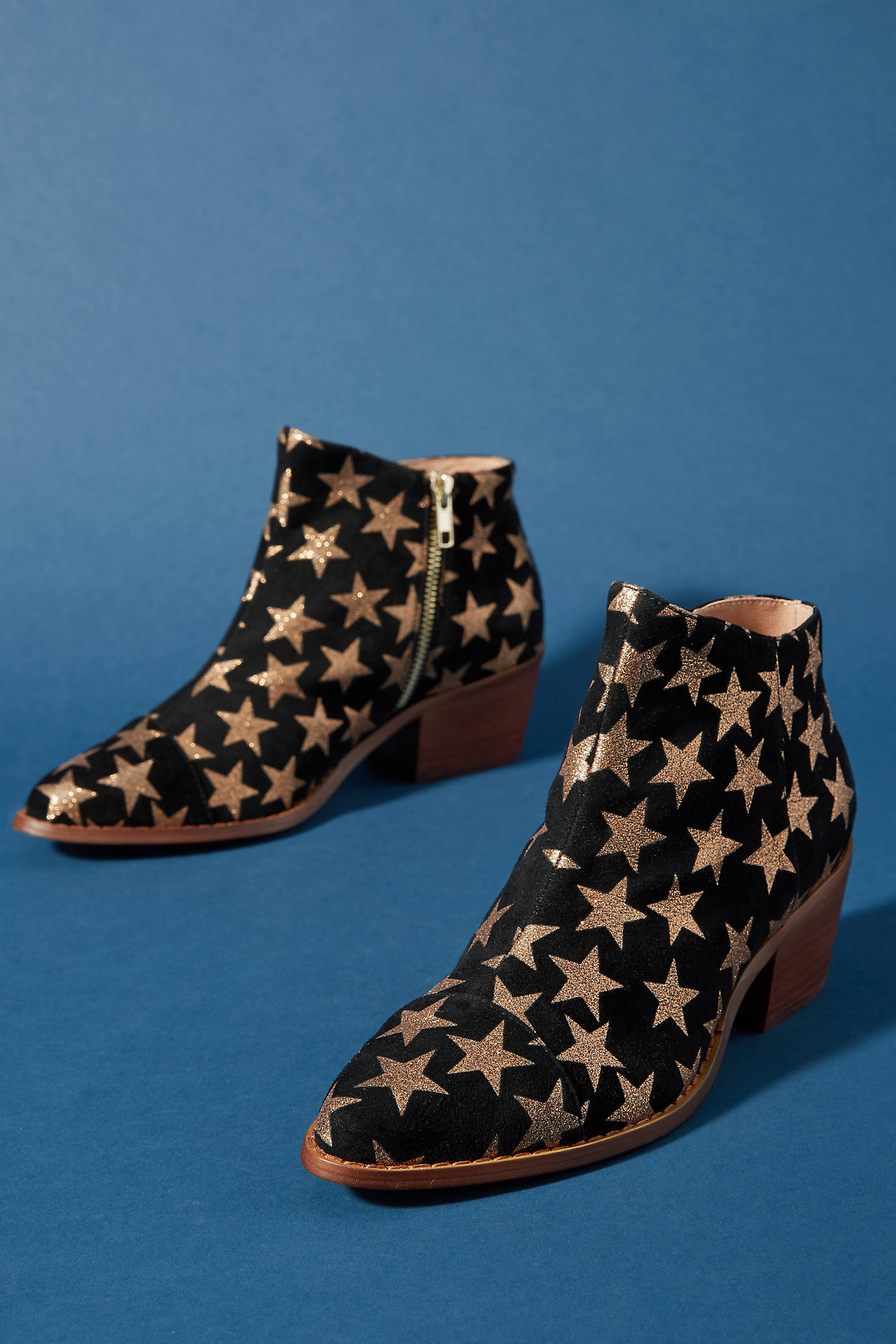Anthropologie Star-Embellished Booties | Anthropologie (US)