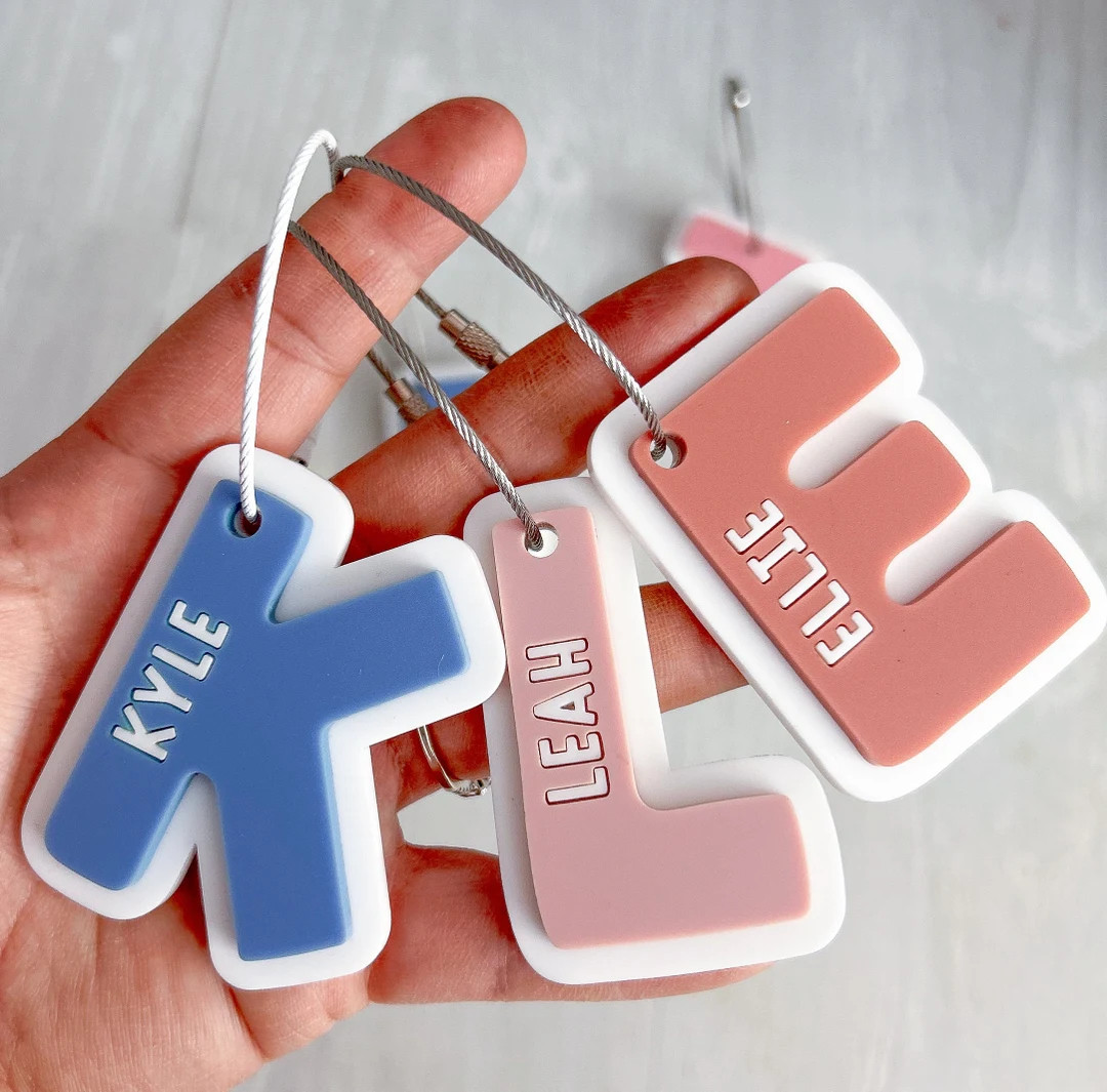 Custom Name Backpack Tags for Back to School Gift Personalized Daycare Tag for Lunch Bag - Etsy | Etsy (US)