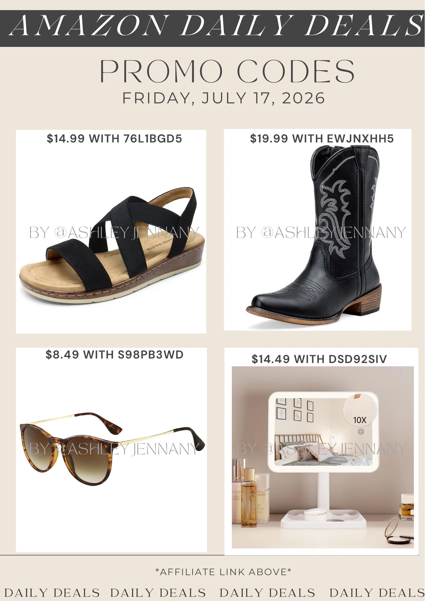 Amazon deals

#LTKSeasonal #LTKSaleAlert #LTKootd