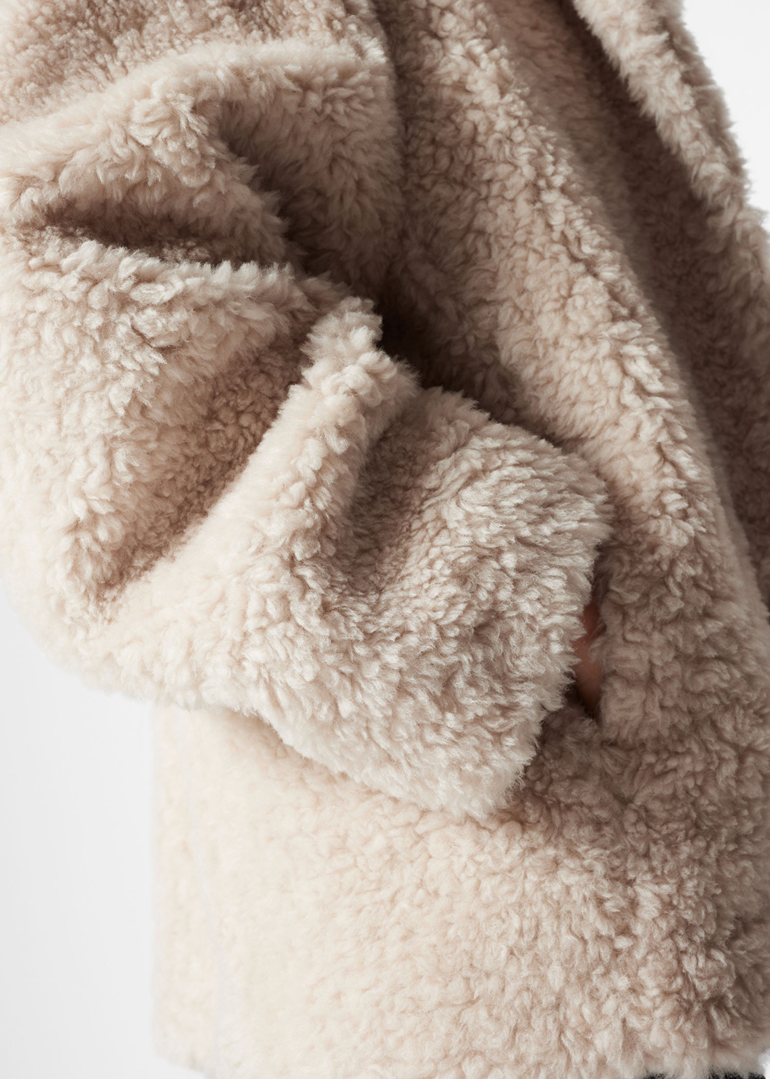 Asymmetric Shearling Jacket | & Other Stories (EU + UK)